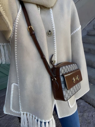 Calista - Veste Châle à Franges Élégante et Confortable