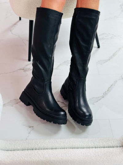 Vianeta – Bottes Noires Élégantes