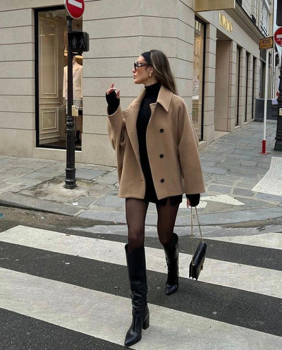 Ria – Le Manteau Oversize Élégant et Confortable