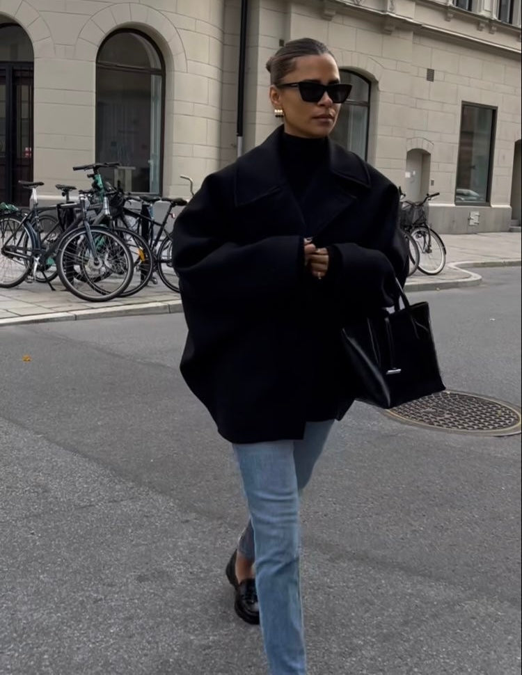 Ria – Le Manteau Oversize Élégant et Confortable