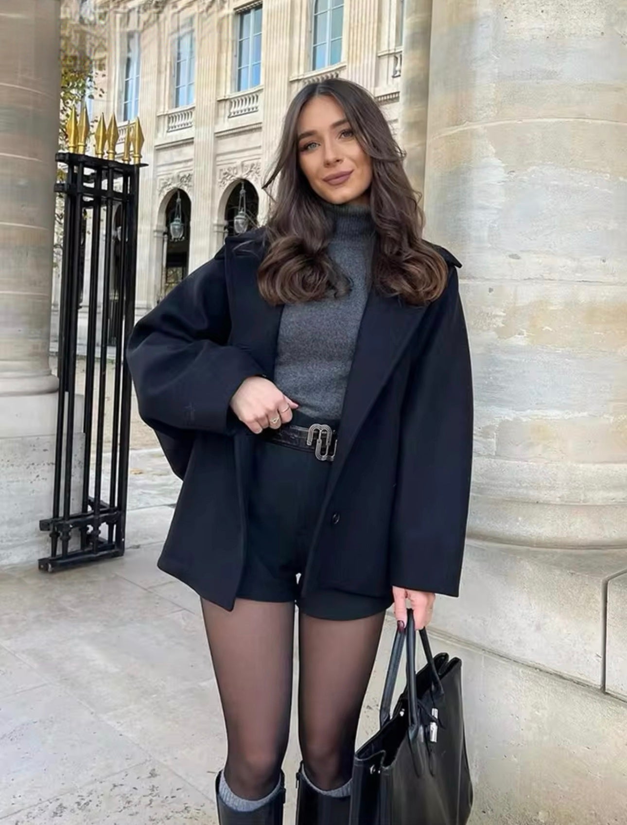 Ria – Le Manteau Oversize Élégant et Confortable