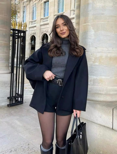 Ria – Le Manteau Oversize Élégant et Confortable
