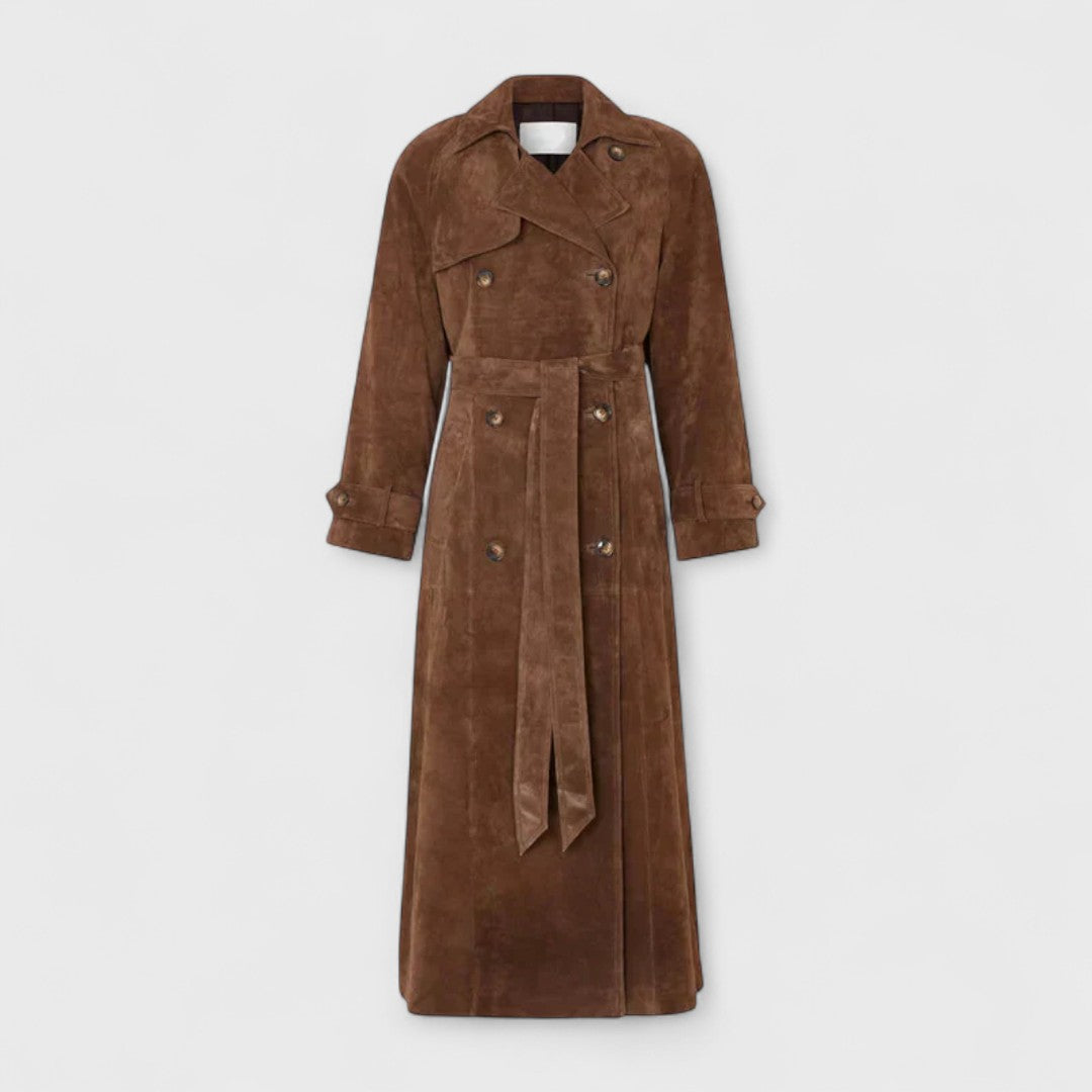 Dolores – Trench-coat élégant à col montant