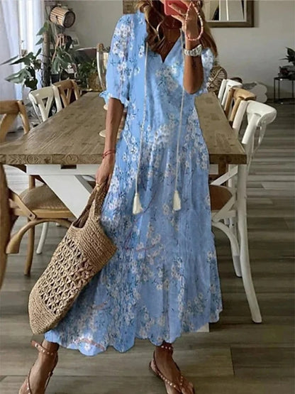 Robe Alessandra™ : Élégance Bohémienne au Quotidien
